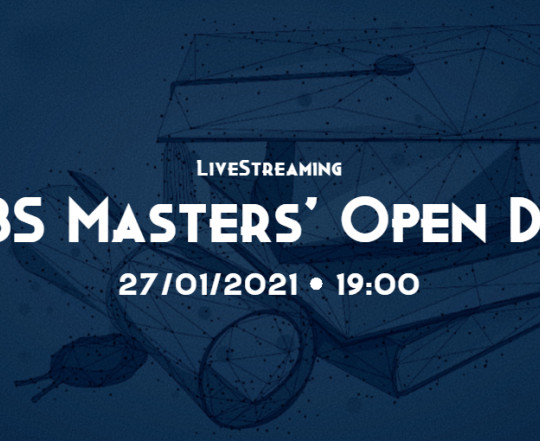 ICBS Masters Open Day 2021 LIVE